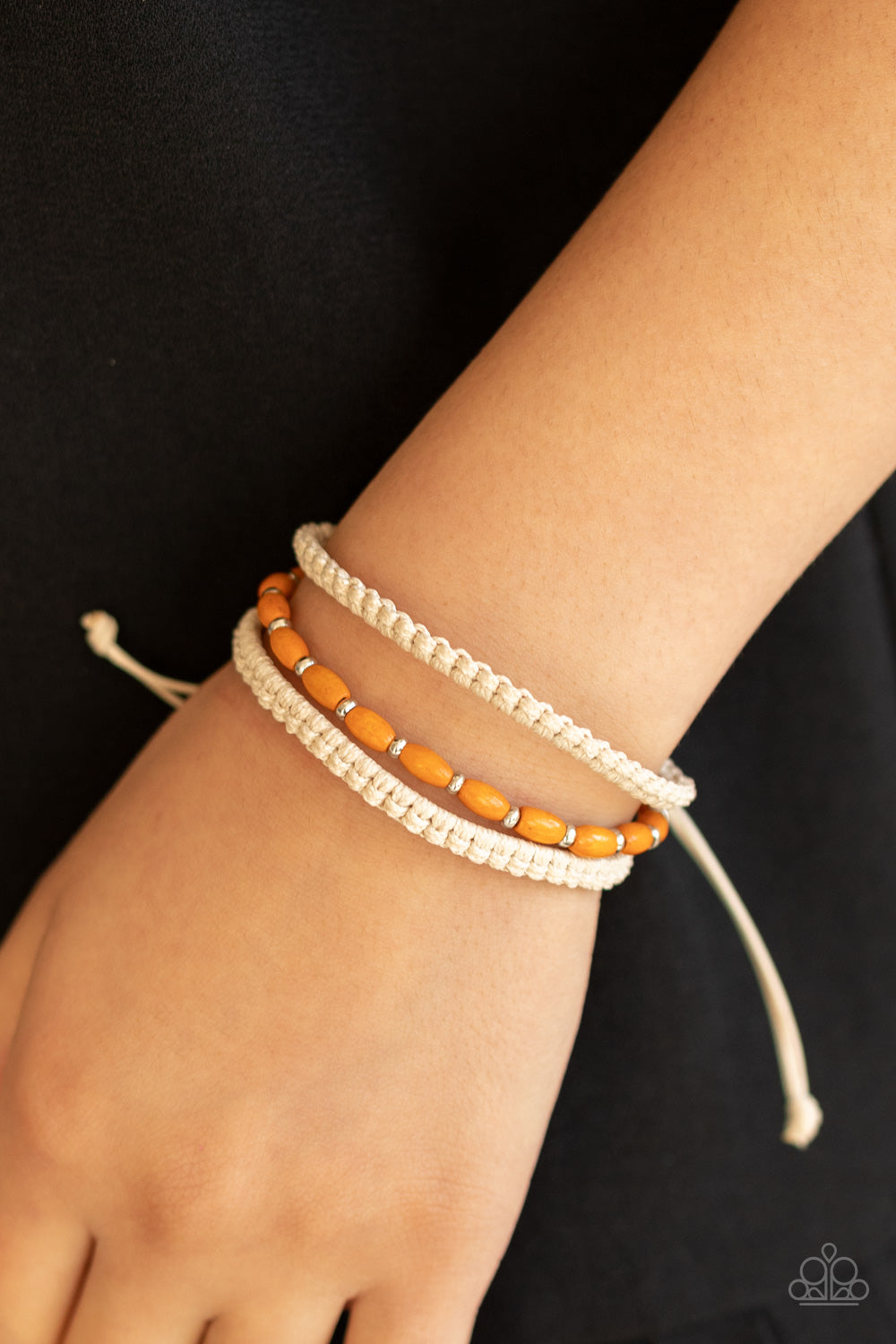 Paparazzi ♥ Refreshingly Rural - Orange ♥ Bracelet