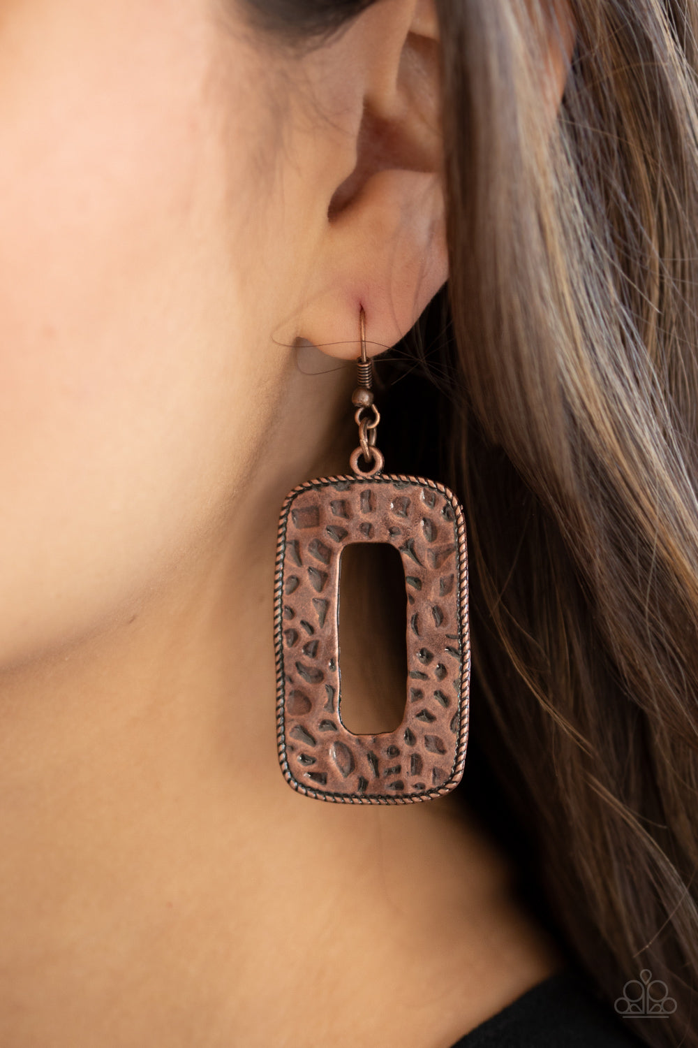 Paparazzi ♥ Primal Elements - Copper ♥ Earrings