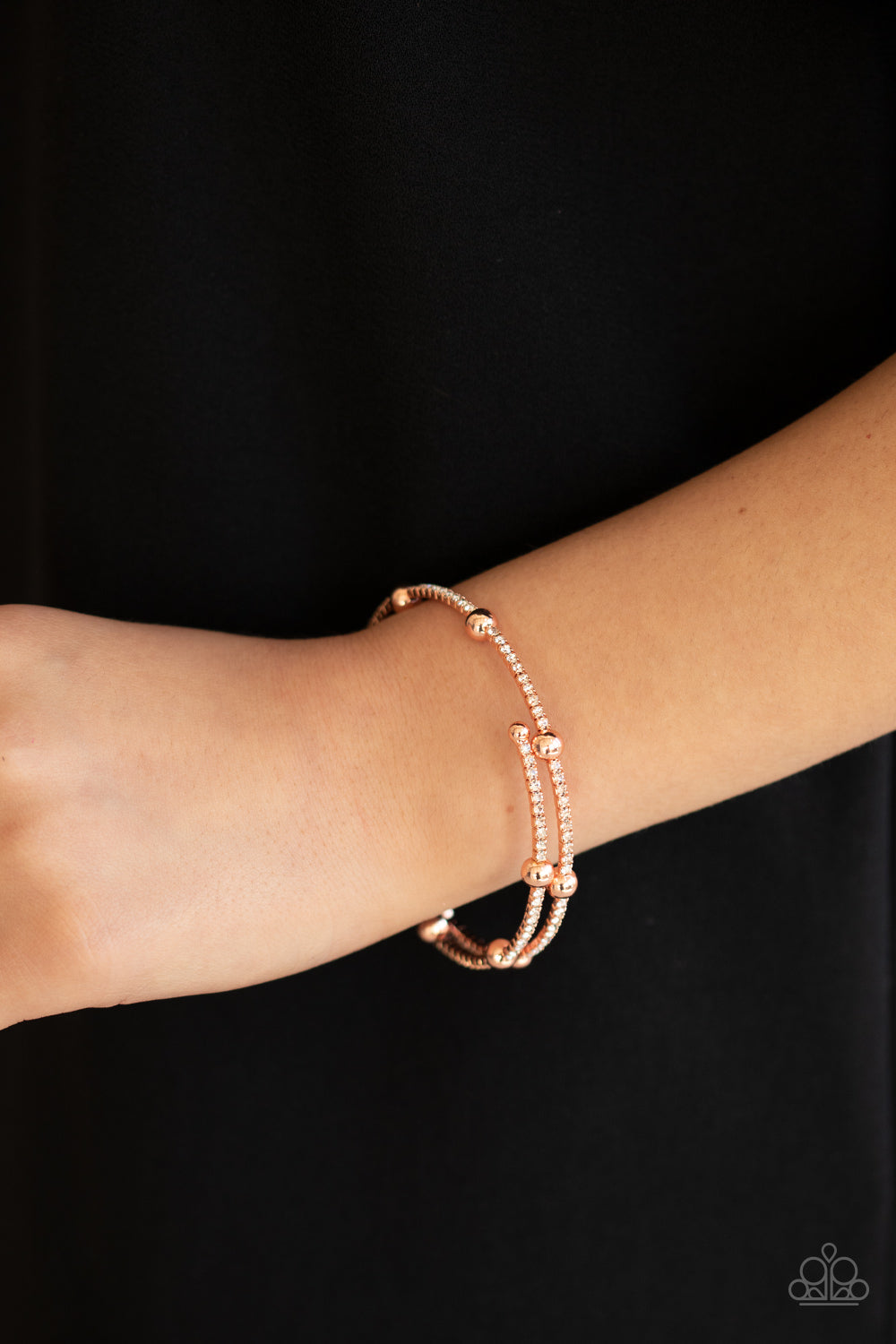 Paparazzi ♥ Standout Shine - Copper ♥ Bracelet