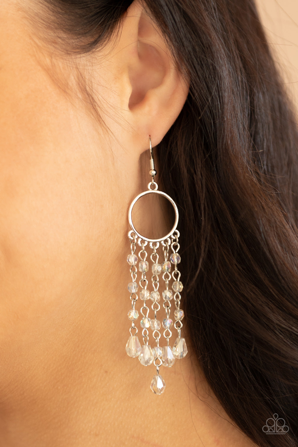 Paparazzi ♥ Dazzling Delicious - White ♥ Earrings