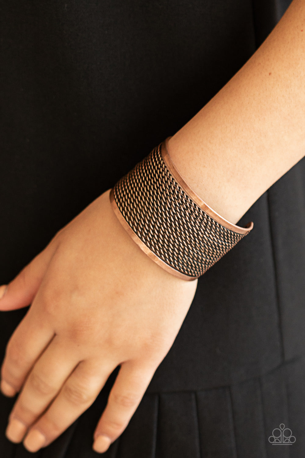 Paparazzi ♥ Stacked Sensation - Copper ♥ Bracelet