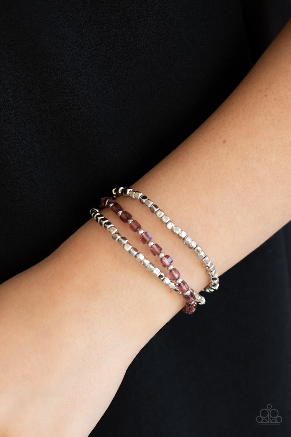 Paparazzi ♥ Mix and Mash - Purple ♥ Bracelet