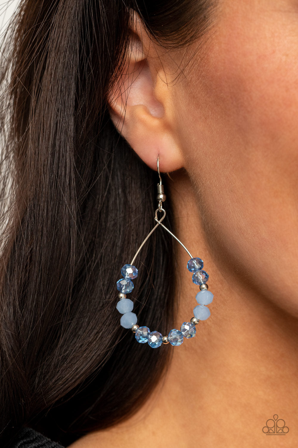 Paparazzi ♥ Wink Wink - Blue ♥ Earrings