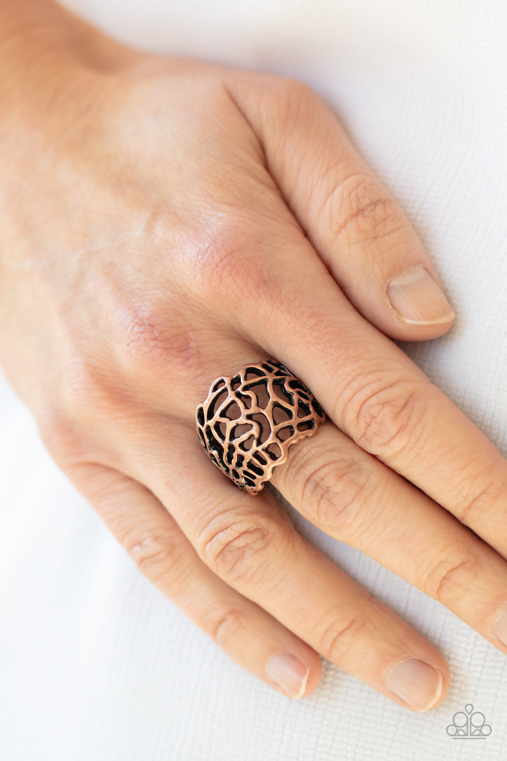 Paparazzi ♥ Get Your FRILL - Copper ♥ Ring