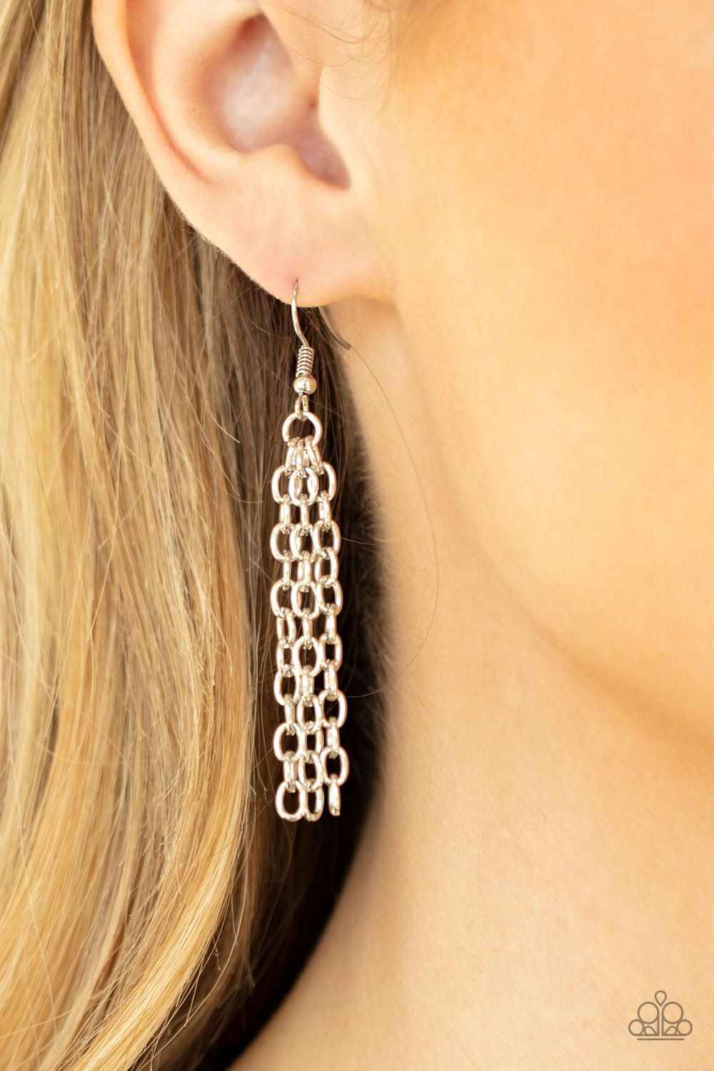 Paparazzi ♥ Wearable Wildflowers - Silver ♥ Necklace