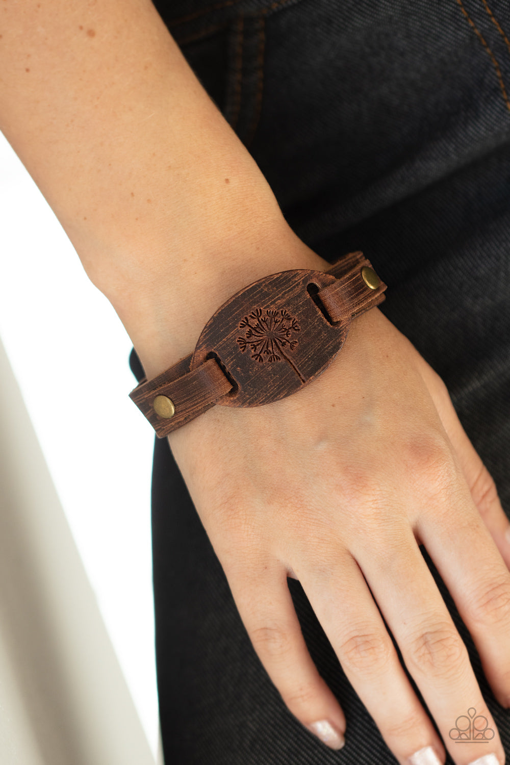 Paparazzi ♥ All Fine and DANDELION - Brown ♥ Bracelet