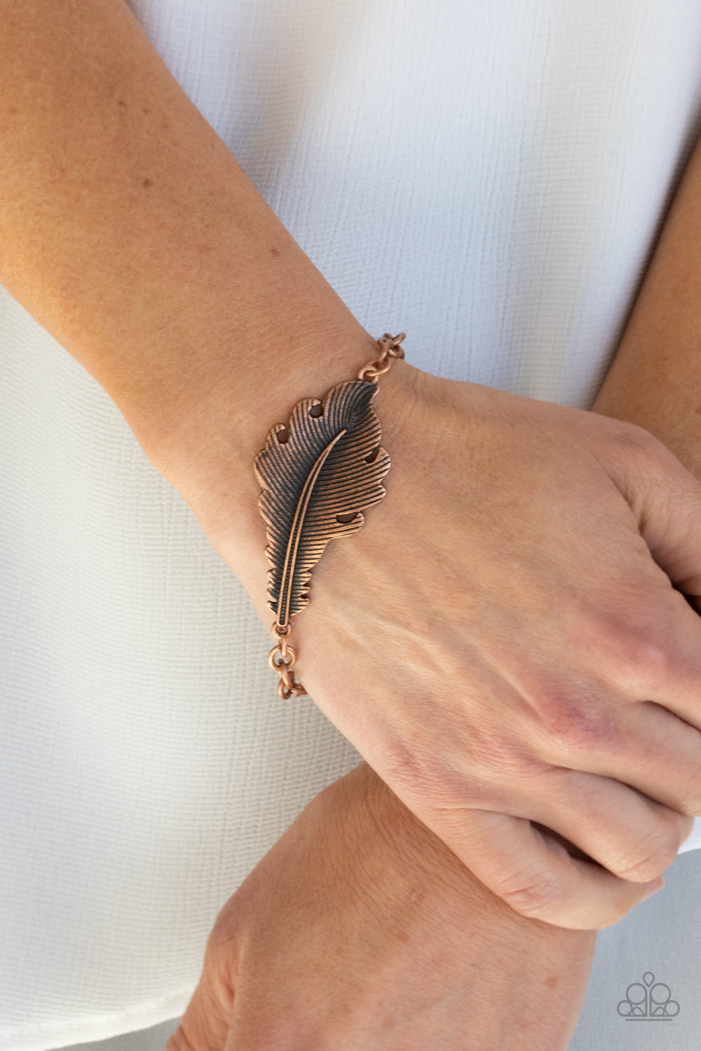 Paparazzi ♥ Rustic Roost - Copper ♥ Bracelet