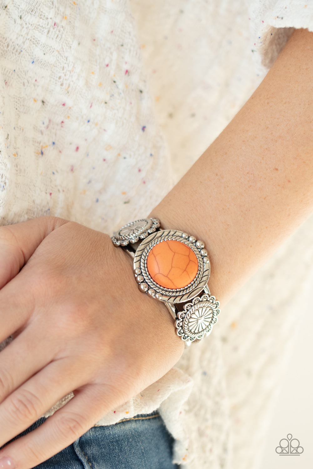 Paparazzi ♥ Mojave Motif - Orange ♥ Bracelet