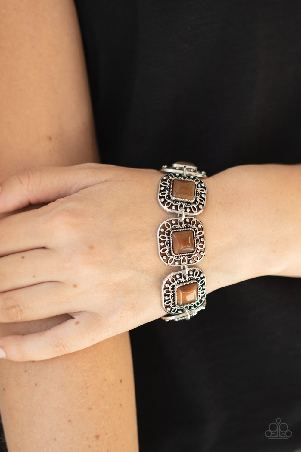 Paparazzi ♥ Dreamy Destinations - Brown ♥ Bracelet