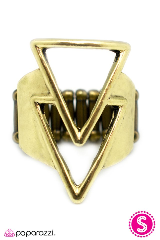 Paparazzi ♥ West Point - Brass ♥ Ring