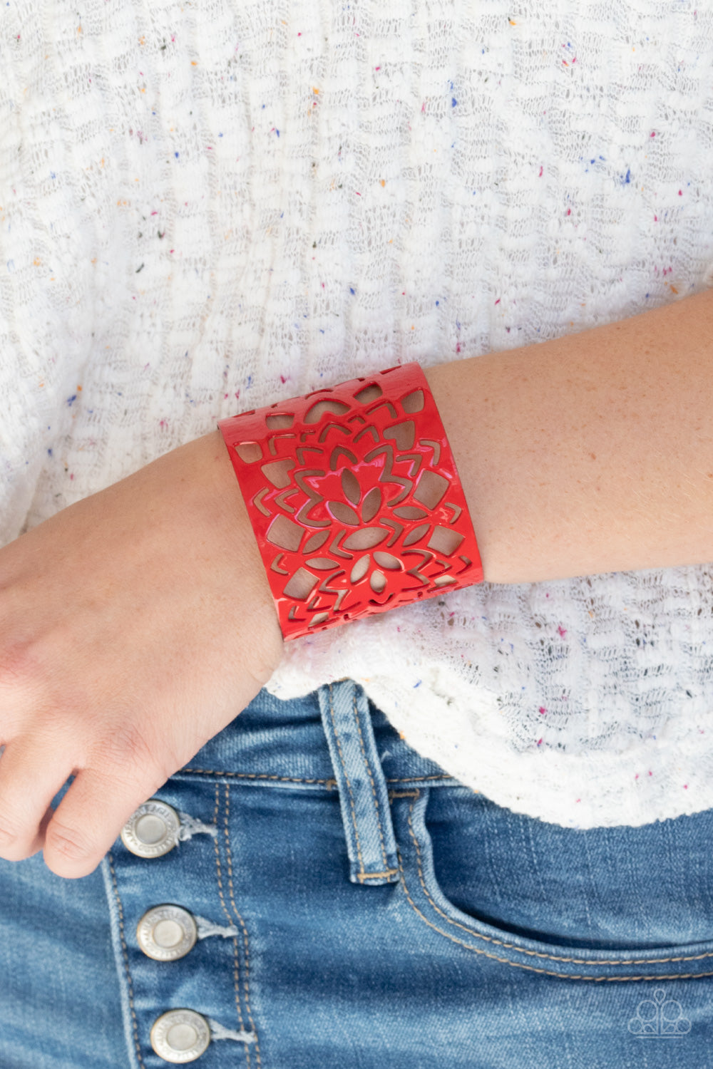 Paparazzi ♥ Hacienda Hotspot - Red ♥ Bracelet
