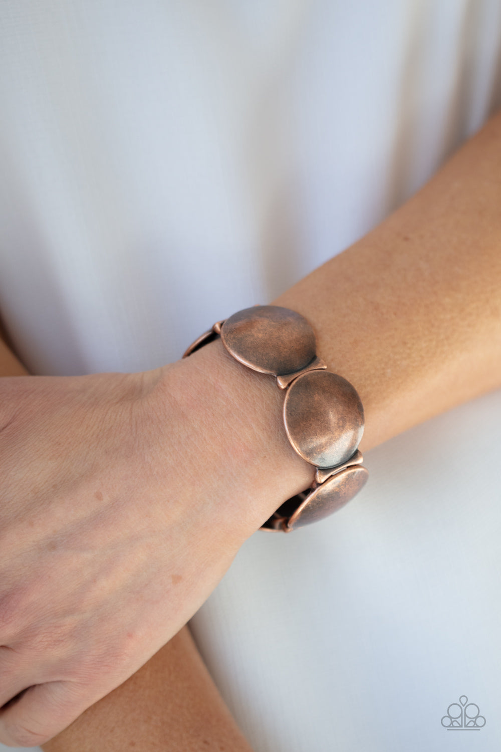 Paparazzi ♥ Going, Going, GONG! - Copper ♥ Bracelet