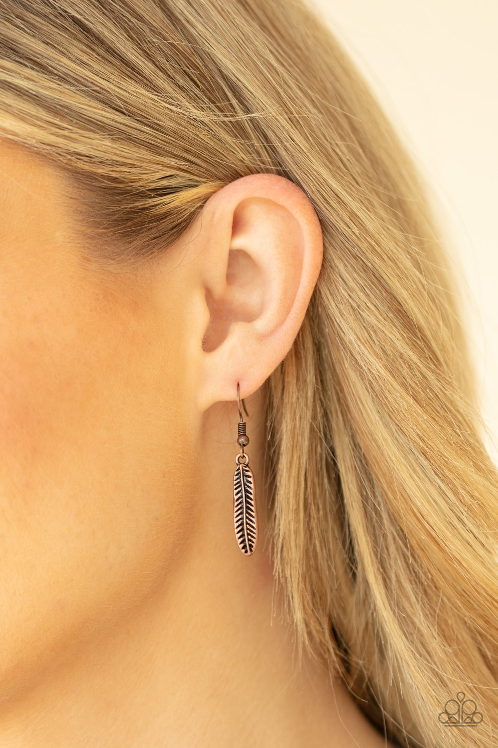 Paparazzi ♥ Queen of the QUILL - Copper ♥ Necklace