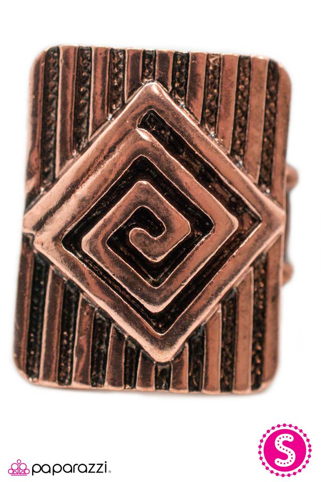 Paparazzi ♥ Going Rogue - Copper ♥ Ring