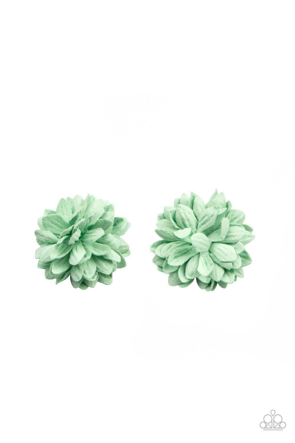 Paparazzi ♥ Paper Paradise - Green ♥ Hair Clip