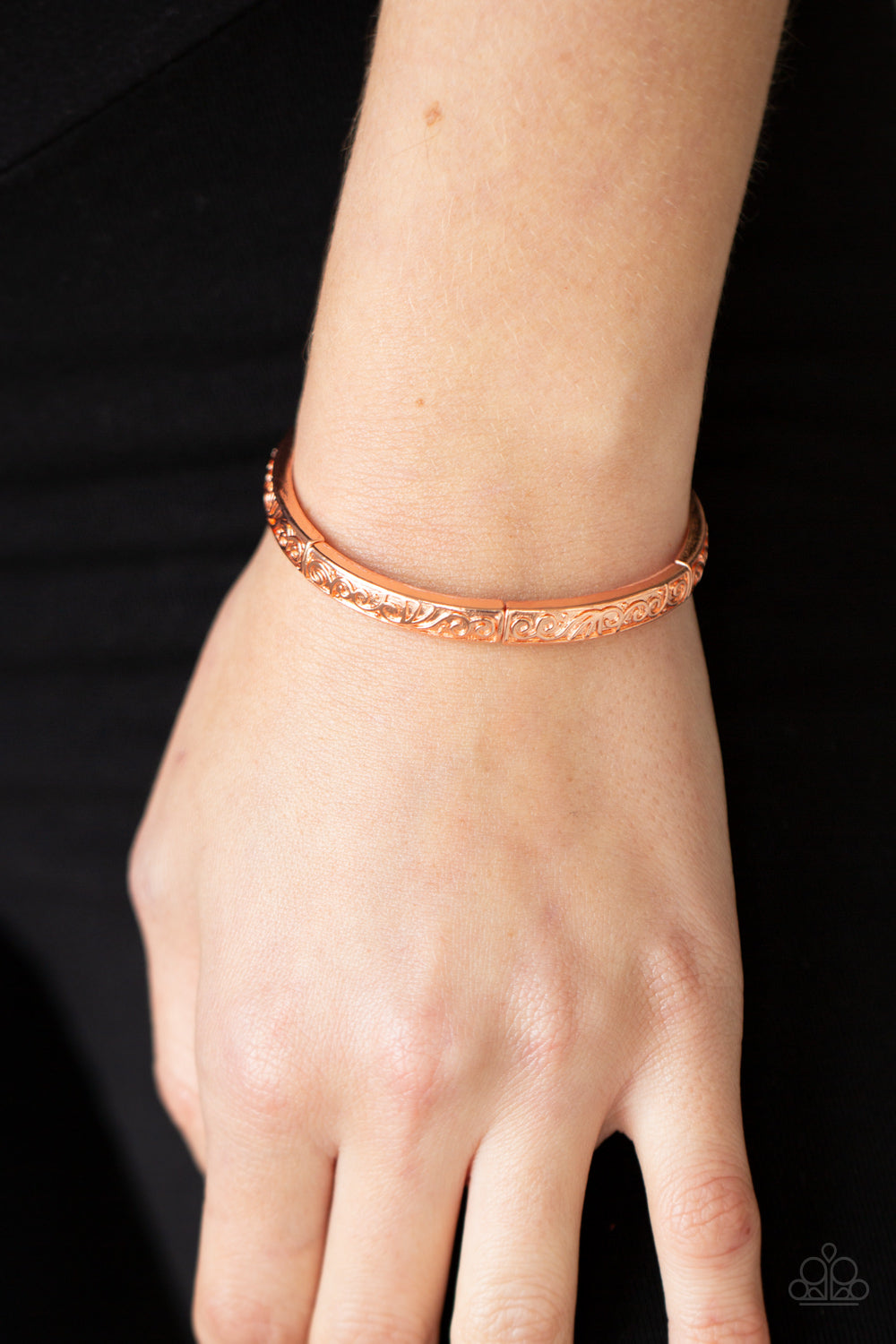 Paparazzi ♥ Precisely Petite - Copper ♥ Bracelet