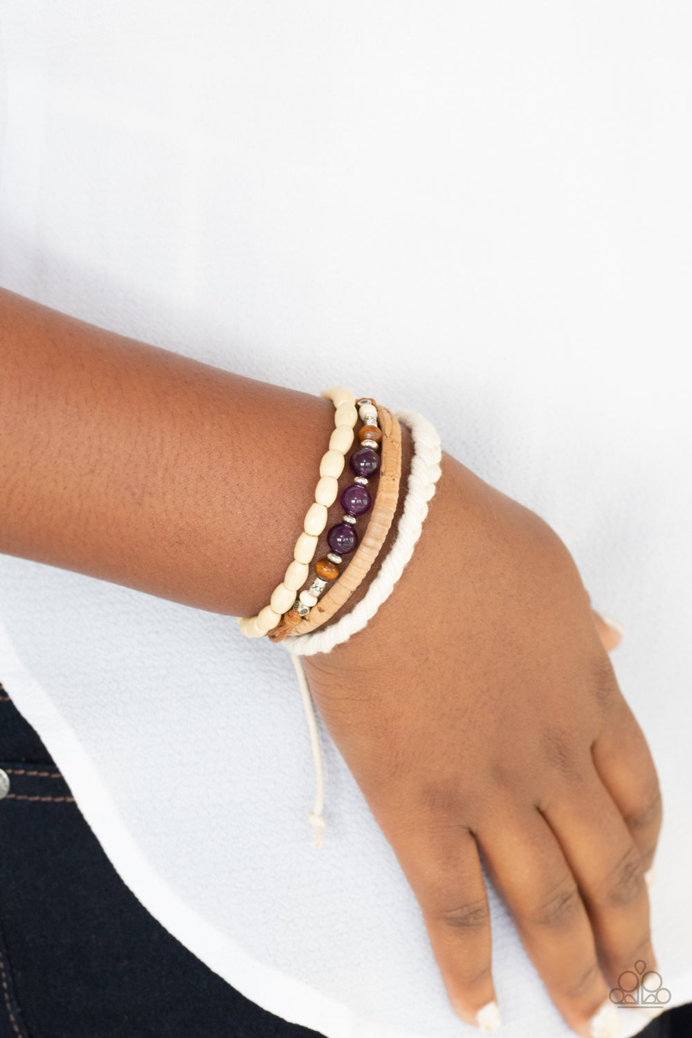 Paparazzi ♥ Natural-Born Navigator - Purple ♥ Bracelet