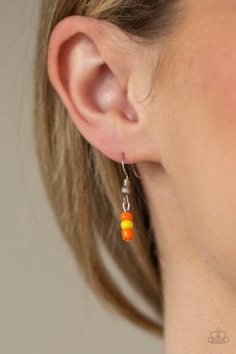 Paparazzi ♥ Summery Sensations - Orange ♥ Necklace