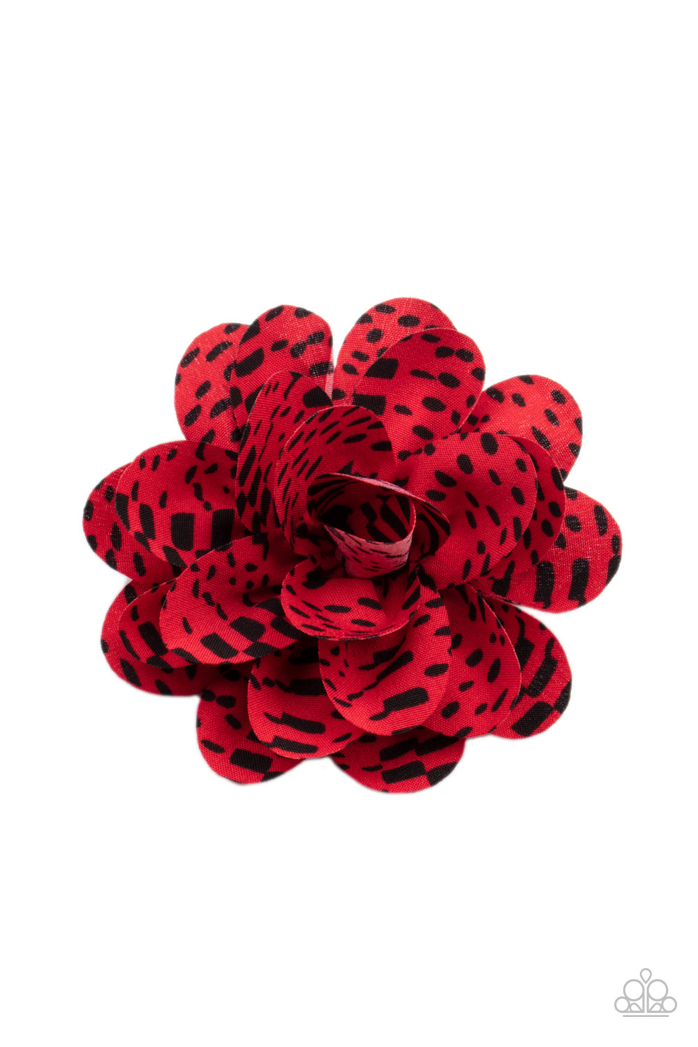 Paparazzi ♥ Patterned Paradise - Red ♥ Hair Clip