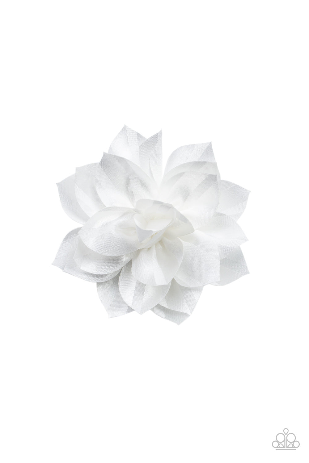 Paparazzi ♥ Gala Garden - White ♥ Hair Clip