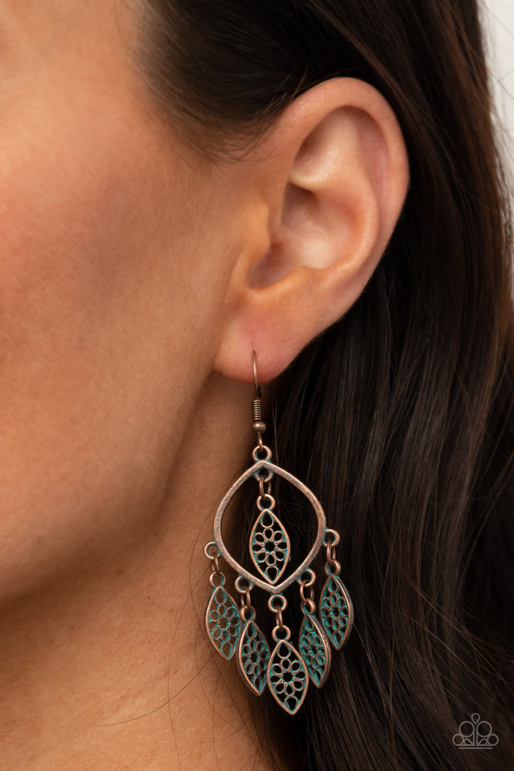 Paparazzi ♥ Artisan Garden - Copper ♥ Earrings