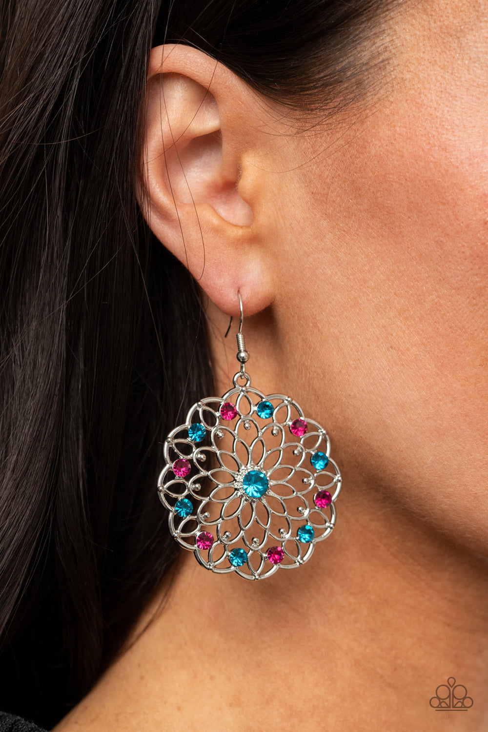 Paparazzi ♥ Posy Proposal - Multi ♥ Earrings