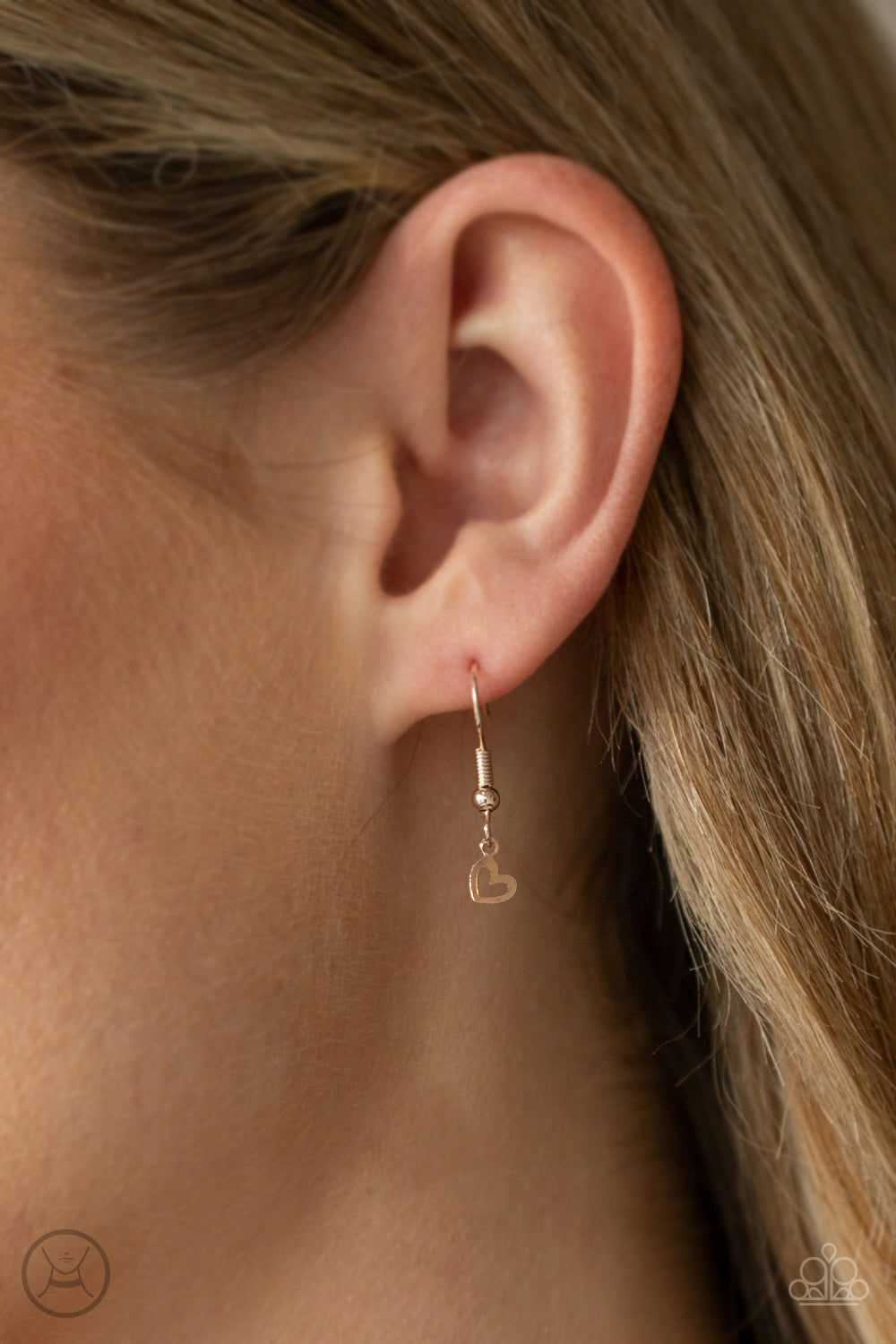 Paparazzi ♥ Charismatically Cupid - Rose Gold ♥ Necklace