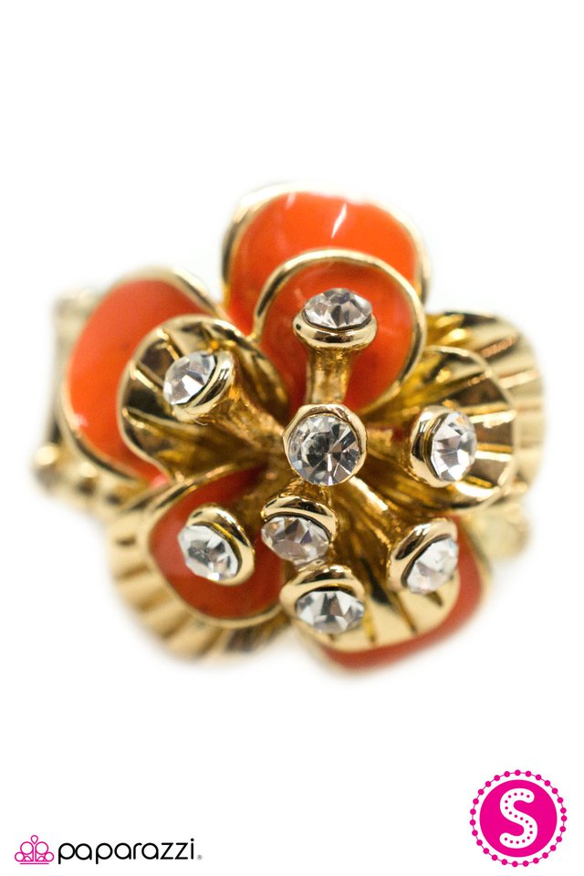 Paparazzi ♥ Party Animal - Orange ♥ Ring