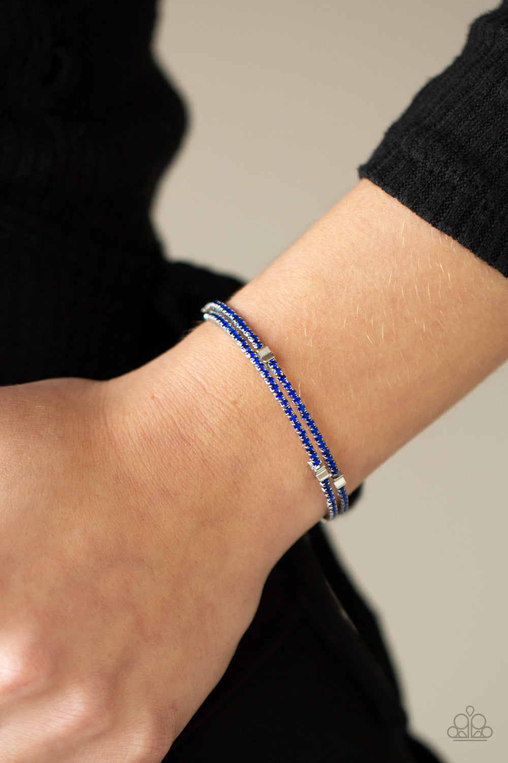 Paparazzi ♥ Let Freedom BLING - Blue ♥ Bracelet
