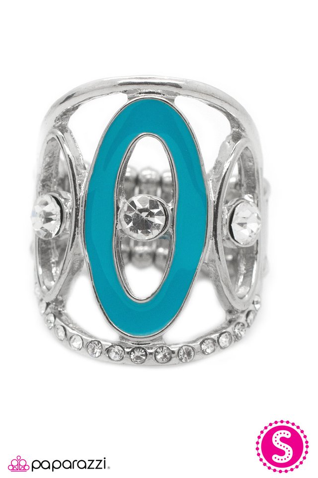 Paparazzi ♥ Odyssey - Blue ♥ Ring