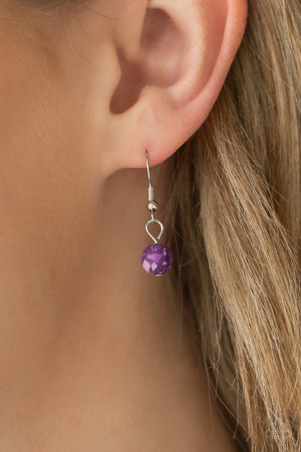 Paparazzi ♥ Fundamentally Funky - Purple ♥ Necklace