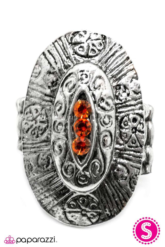 Paparazzi ♥ Tigress - Orange ♥ Ring