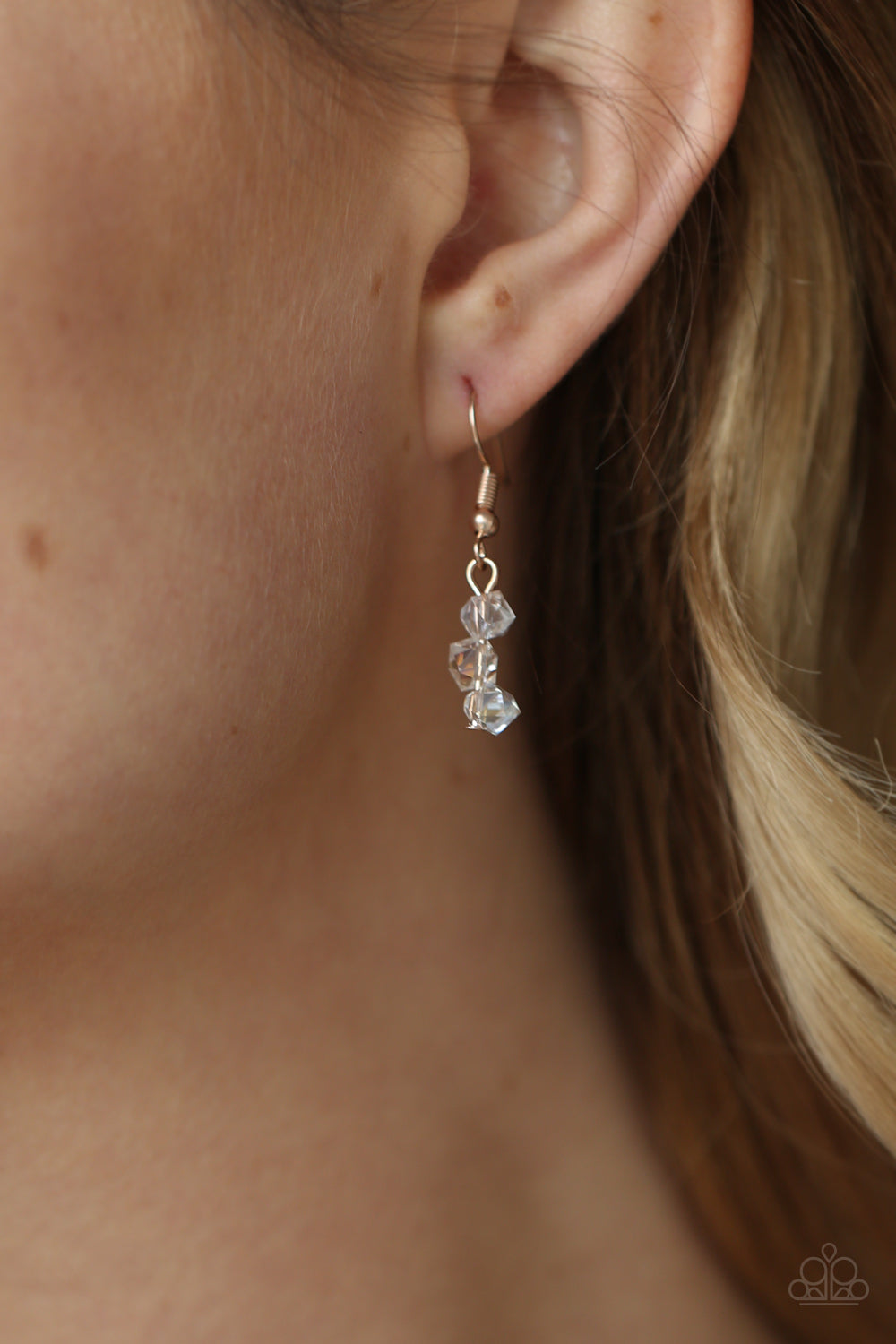 Paparazzi ♥ Incredibly Iridescent - Rose Gold ♥ Necklace