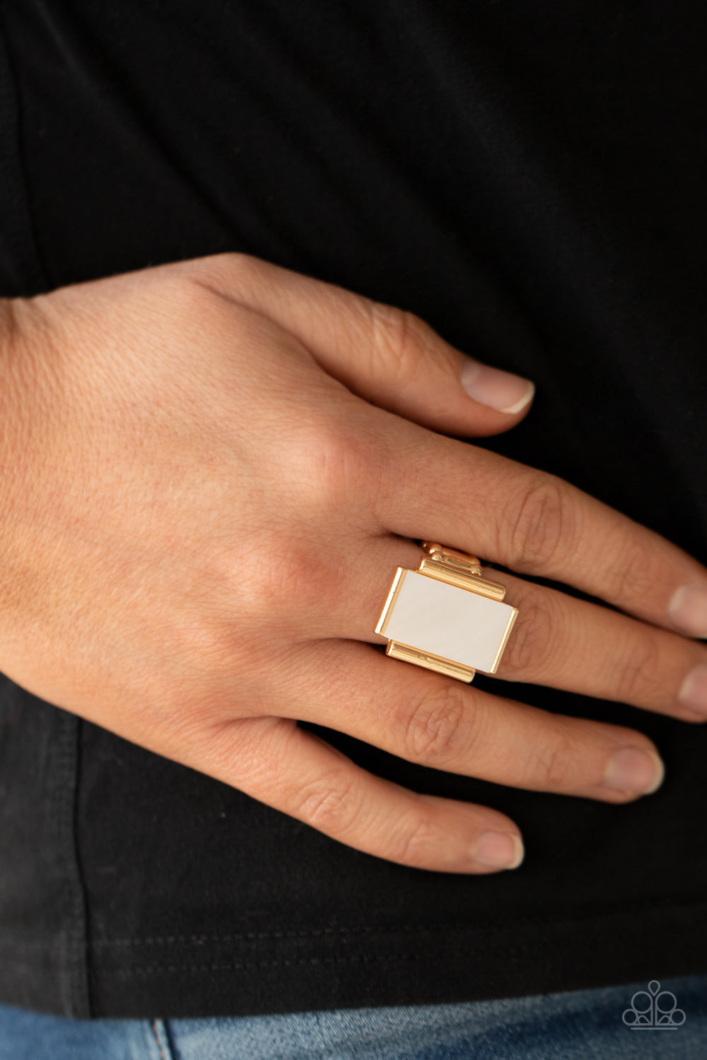 Paparazzi ♥ Mystical Marinas - Gold ♥ Ring