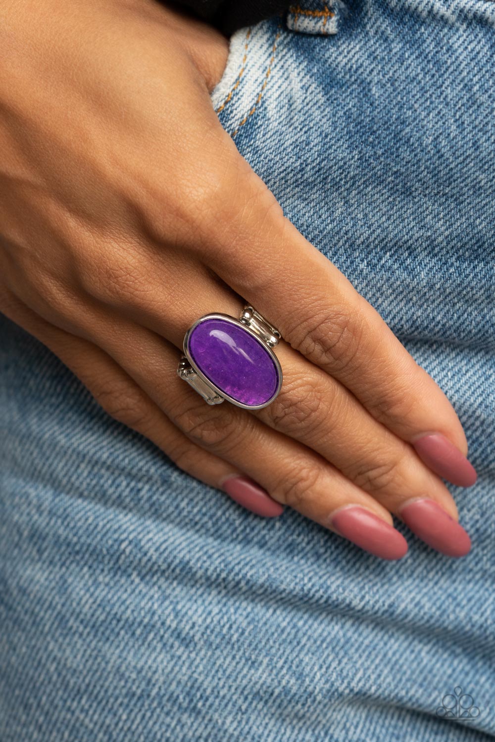 Paparazzi ♥ Mystical Mantra - Purple ♥ Ring