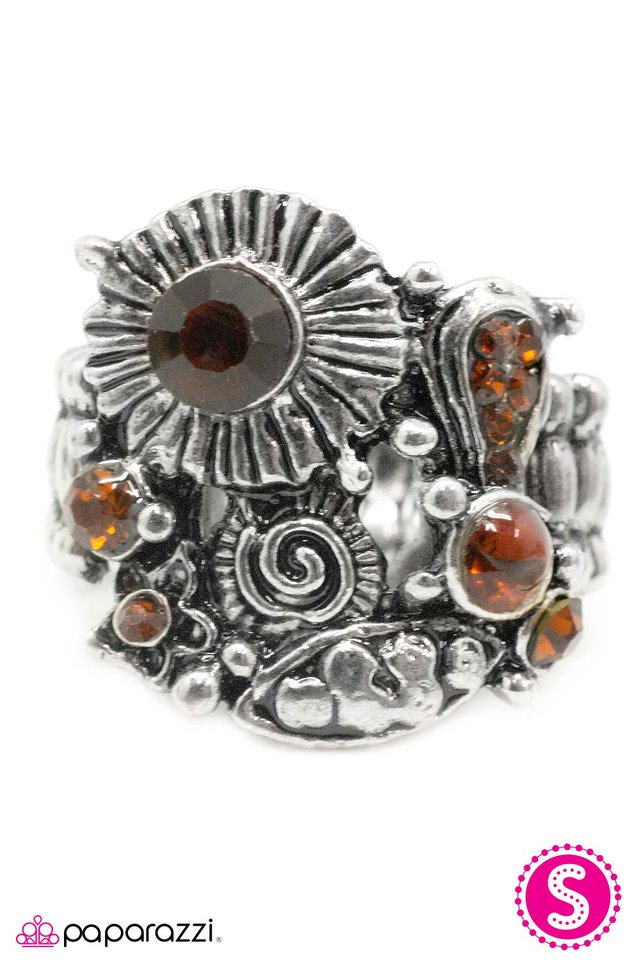 Paparazzi ♥ The Sum of All Its Parts - Brown ♥ Ring
