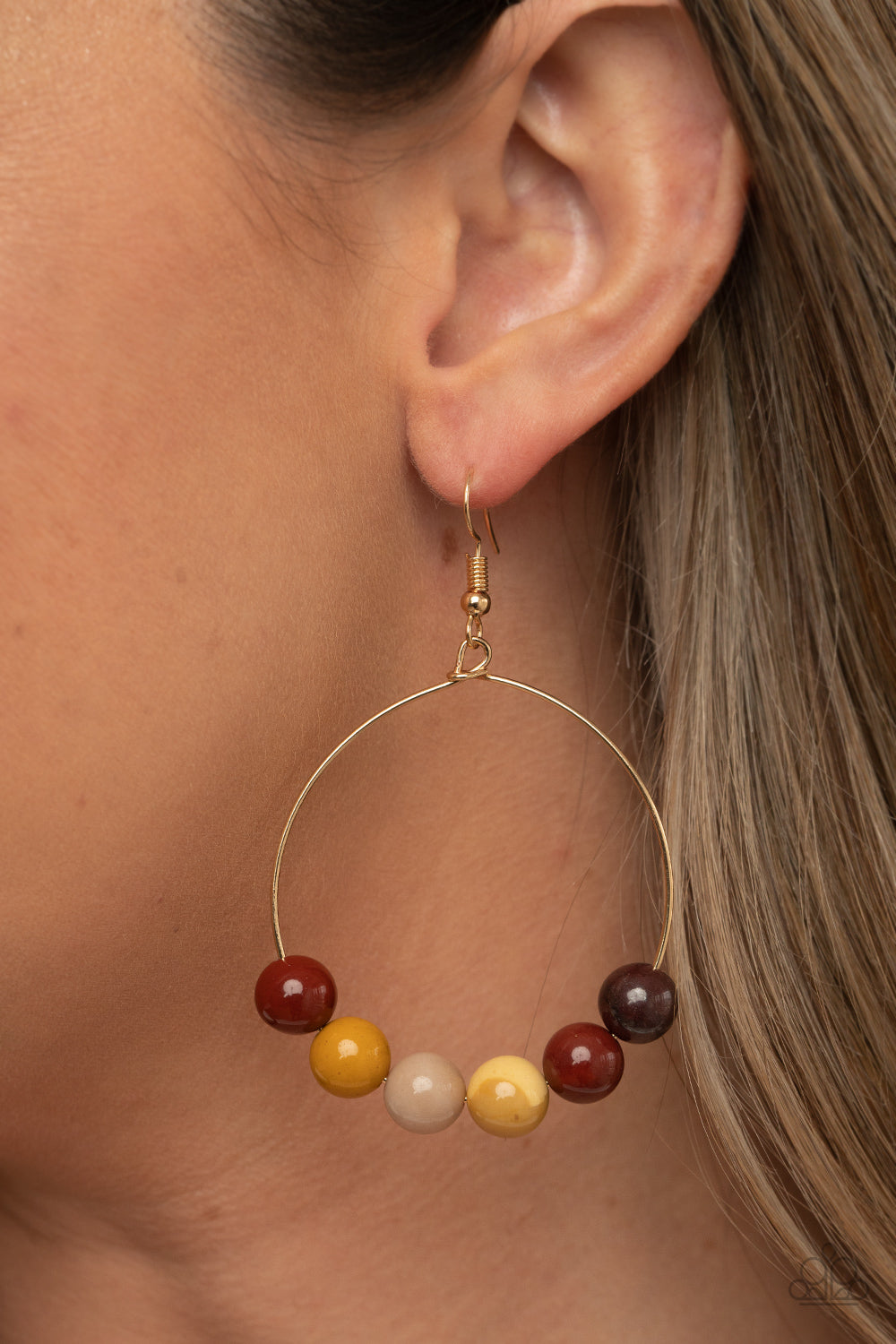 Paparazzi ♥ Let It Slide - Multi ♥ Earrings