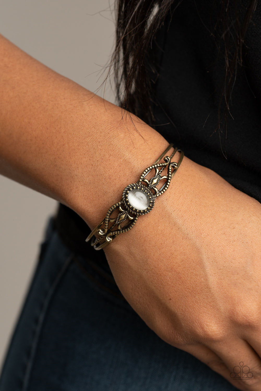 Paparazzi ♥ Wait and SEER - Brass ♥ Bracelet