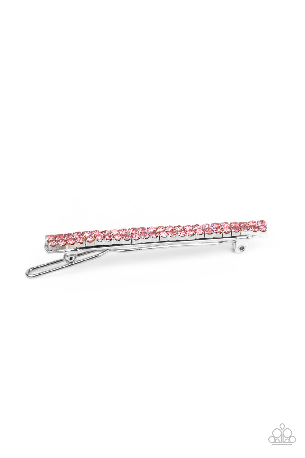 Paparazzi ♥ Thats GLOW-biz - Pink ♥ Hair Clip