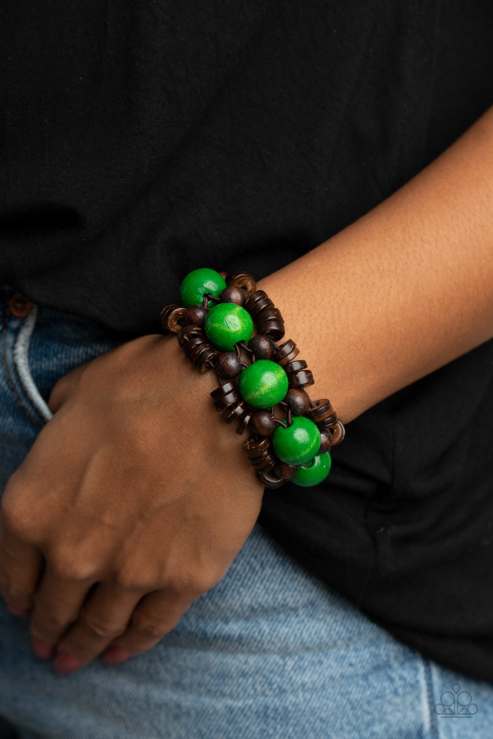 Paparazzi ♥ Tropical Temptations - Green ♥ Bracelet