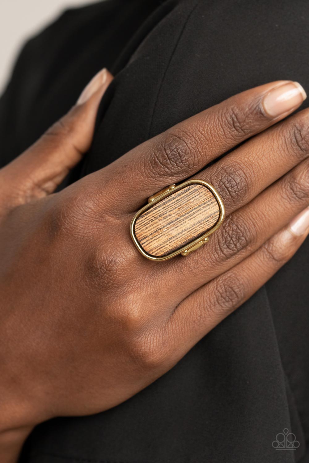 Paparazzi ♥ Reclaimed Refinement - Gold ♥ Ring