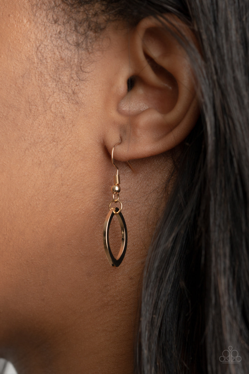 Paparazzi ♥ Dizzying Definition - Gold ♥ Necklace