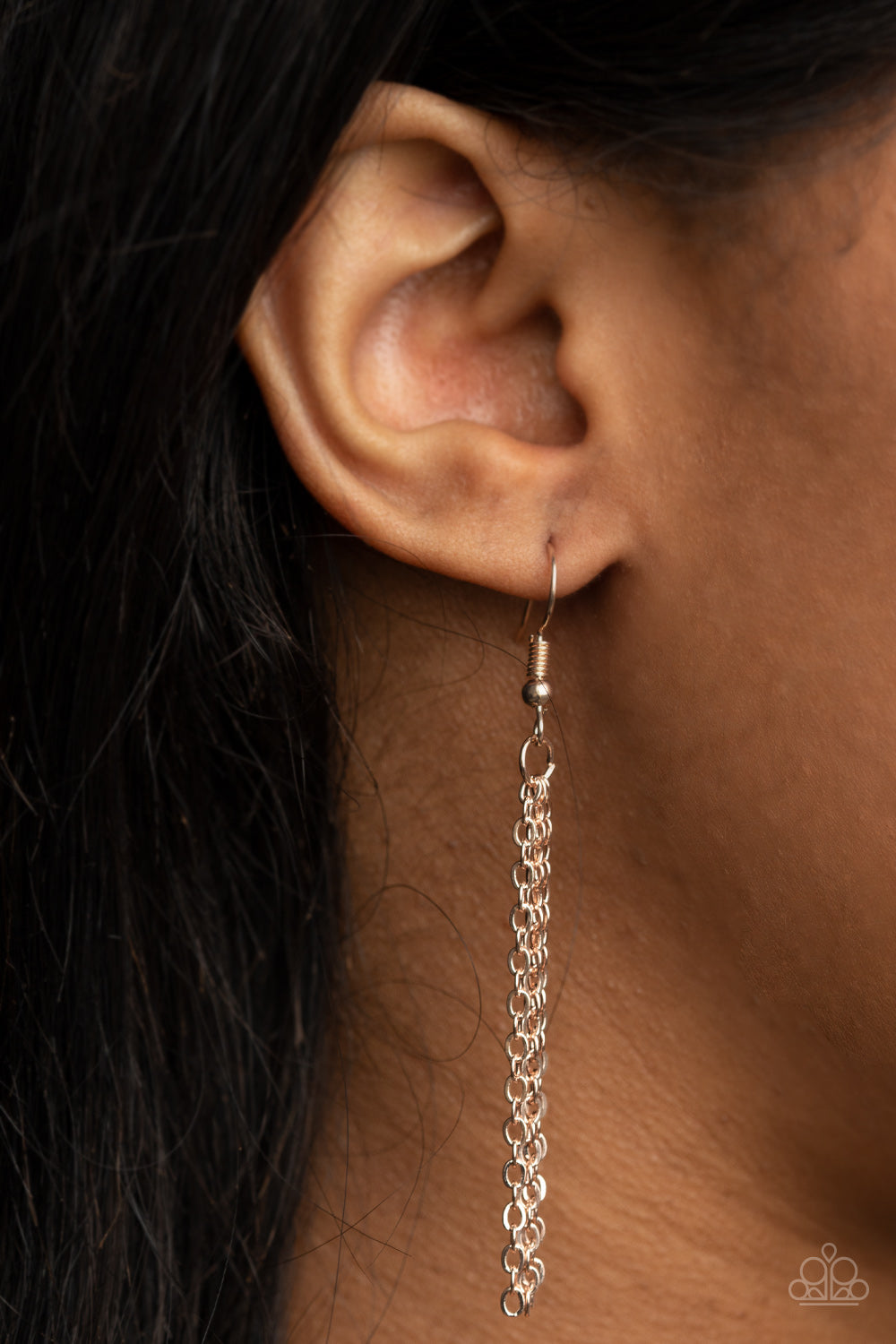 Paparazzi ♥ Lotus Retreat - Rose Gold ♥ Necklace