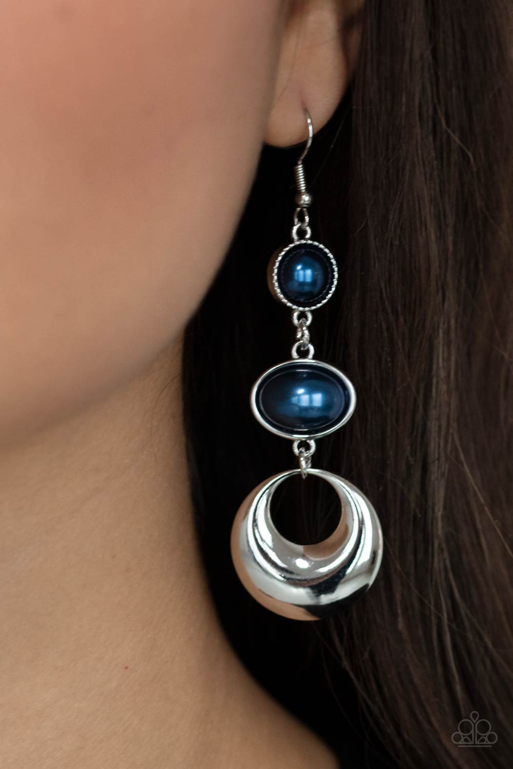Paparazzi ♥ Bubbling To The Surface - Blue ♥ Earrings