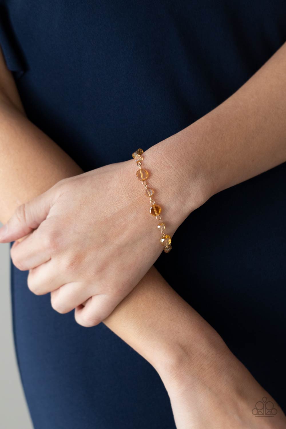 Paparazzi ♥ Colorfully Cosmic - Gold ♥ Bracelet