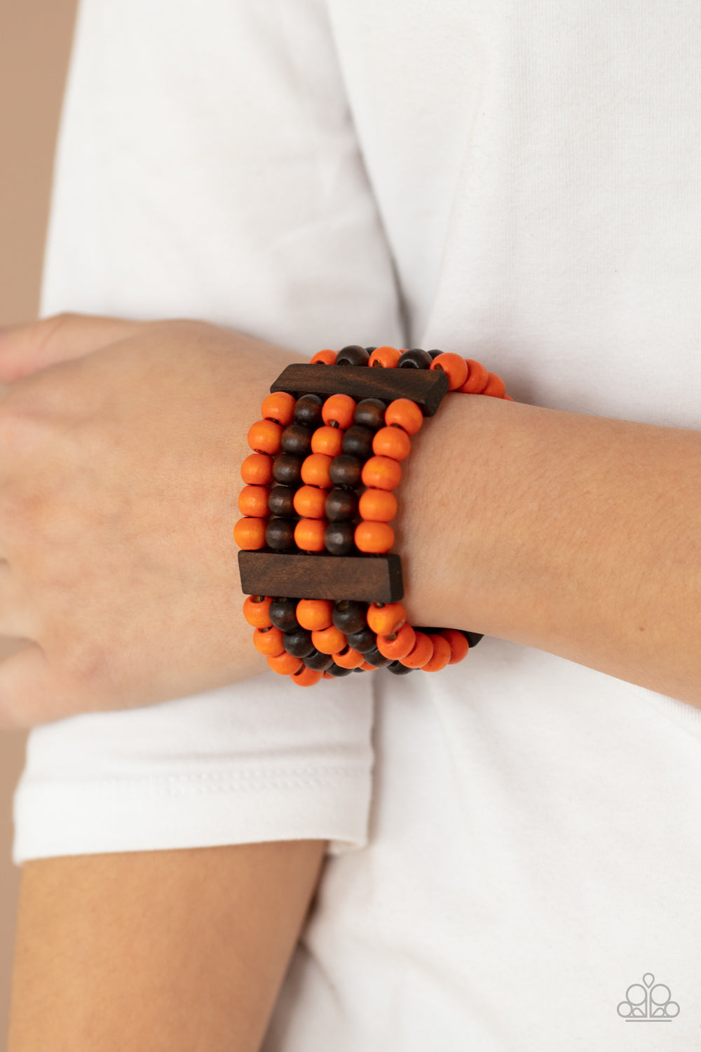 Paparazzi ♥ Caribbean Catwalk - Orange ♥ Bracelet