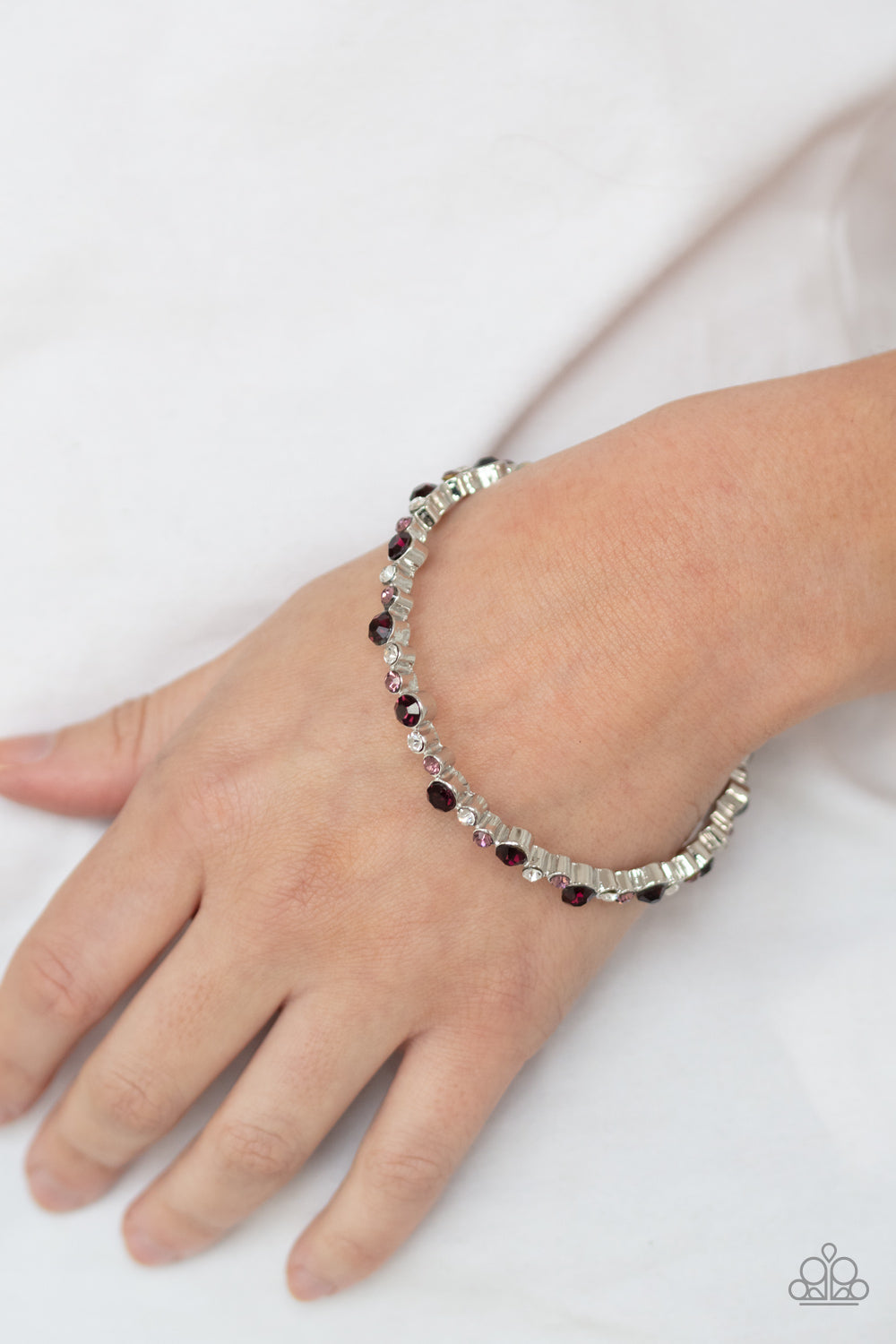 Paparazzi ♥ Twinkly Trendsetter - Purple ♥ Bracelet