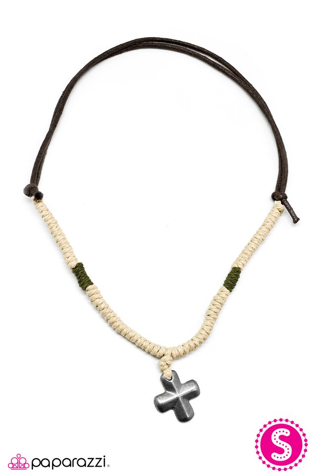 Paparazzi ♥ Southern Crux - Brown ♥ Necklace