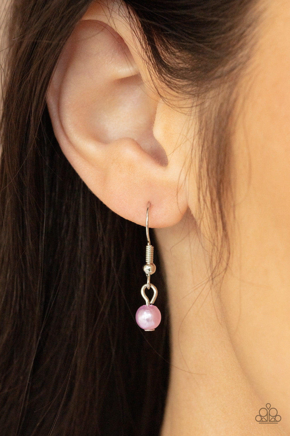 Paparazzi ♥ Let The Record GLOW - Purple ♥ Necklace