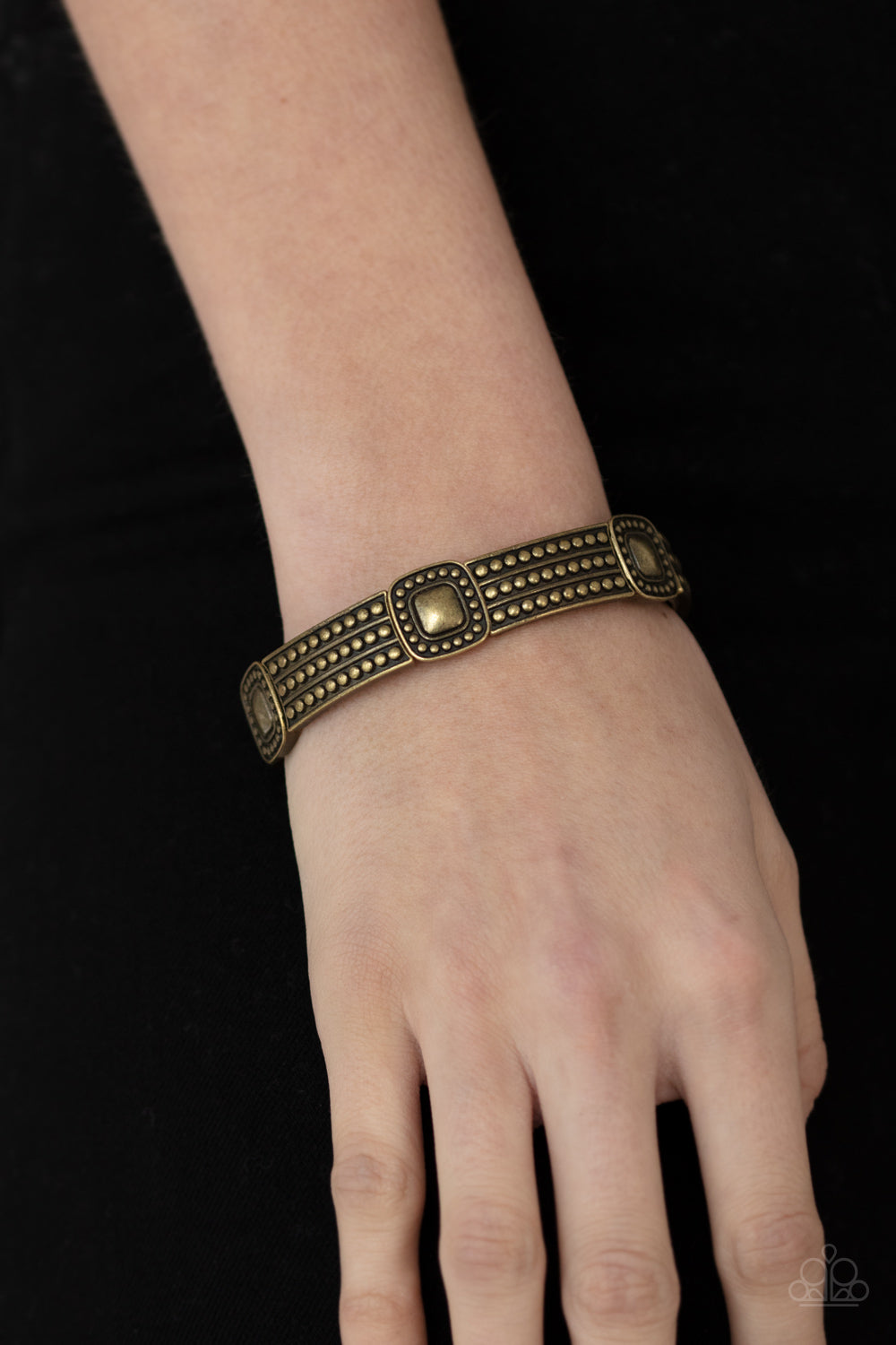 Paparazzi ♥ Rustic Redux - Brass ♥ Bracelet